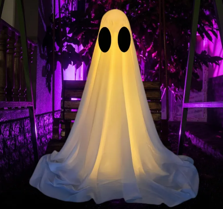Glowing Halloween Ghost Decoration – Indoor & Outdoor Spooky Décor