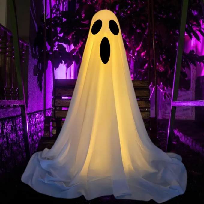 Glowing Halloween Ghost Decoration – Indoor & Outdoor Spooky Décor