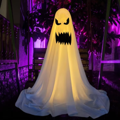 Glowing Halloween Ghost Decoration – Indoor & Outdoor Spooky Décor