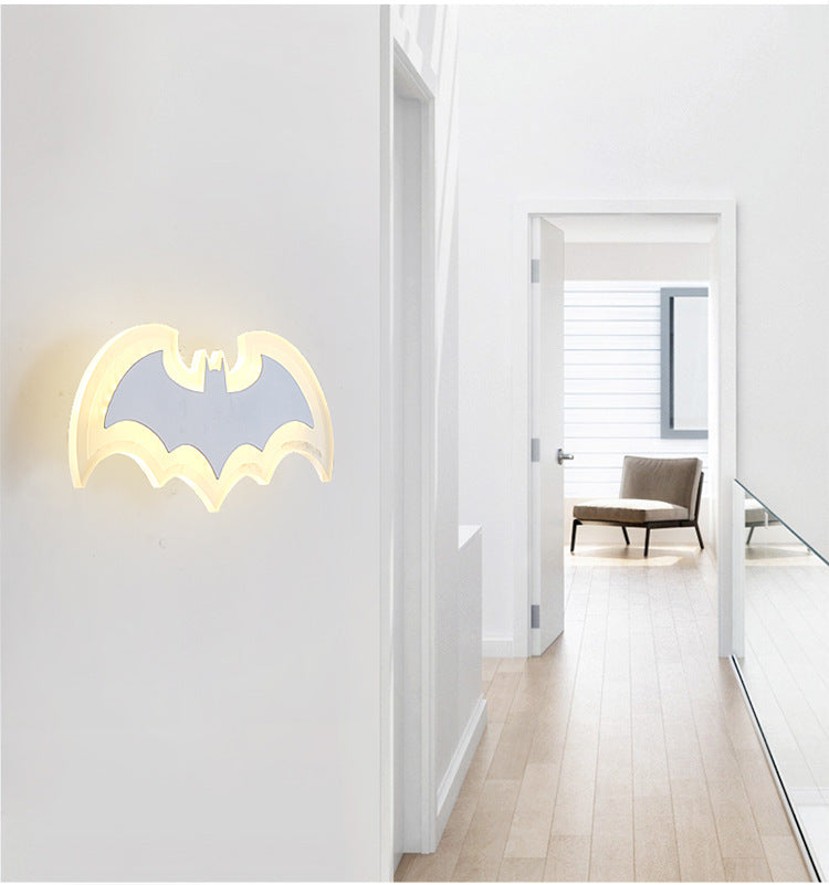LED Bat Wall Light – Halloween Spooky Room Décor