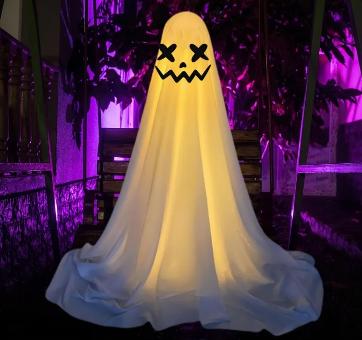 Glowing Halloween Ghost Decoration – Indoor & Outdoor Spooky Décor
