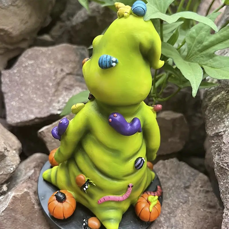 Halloween Witch Wizard Ghost Figurine – Spooky Table & Home Décor