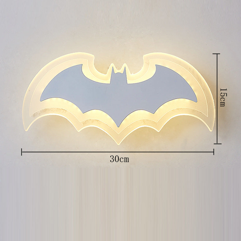 LED Bat Wall Light – Halloween Spooky Room Décor