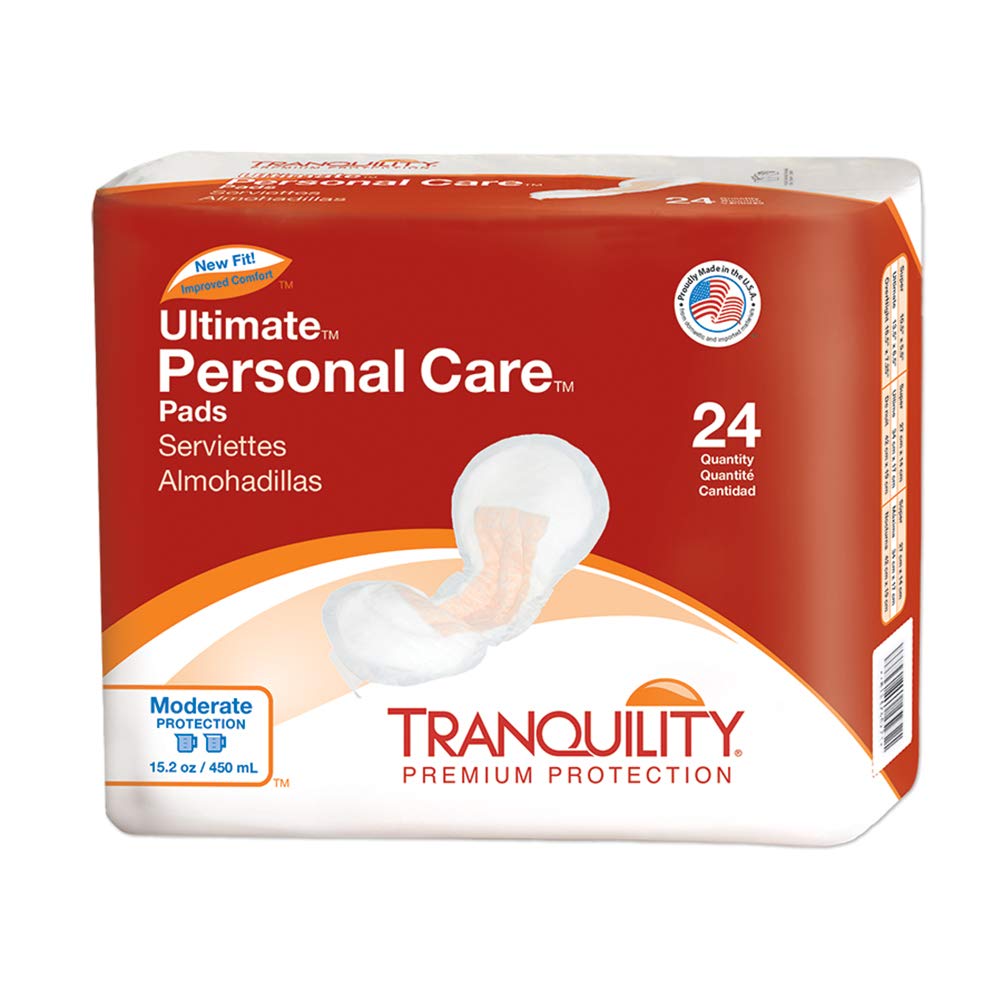Tranquility Personal Care Pads – 24 Count